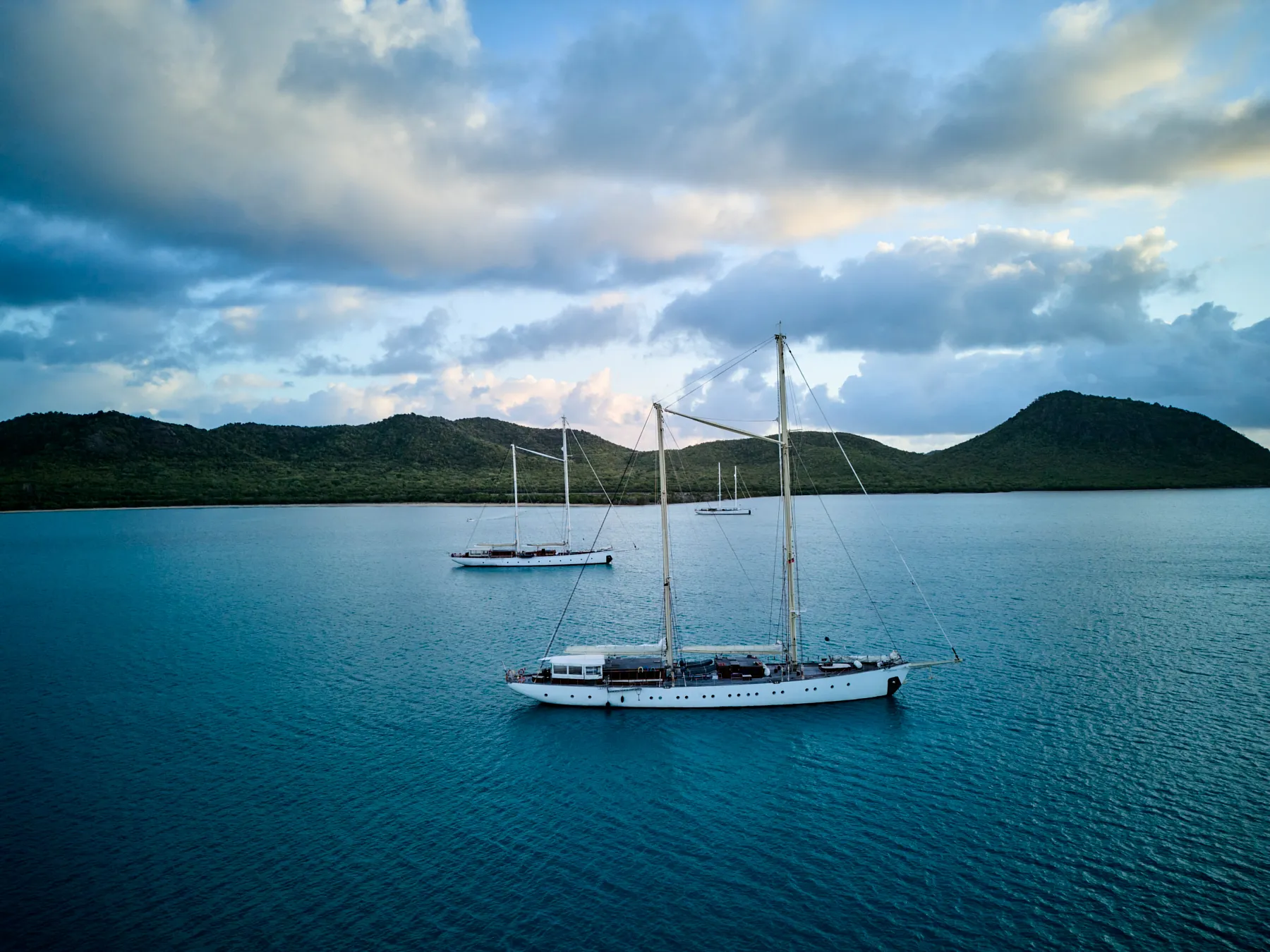 sailing resportage in Antigua & Guadeloupe